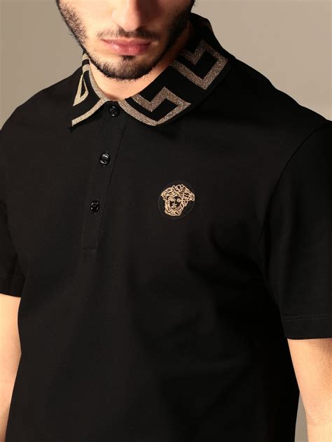 versace polo shirt sale uk|authentic Versace shirt.